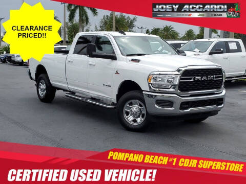 2022 RAM 2500 for sale at PHIL SMITH AUTOMOTIVE GROUP - Joey Accardi Chrysler Dodge Jeep Ram in Pompano Beach FL