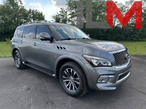 2016 Infiniti QX80 for sale at INDY LUXURY MOTORSPORTS in Indianapolis IN