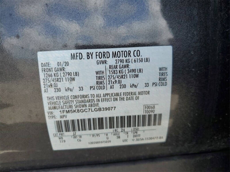 2020 Ford Explorer ST