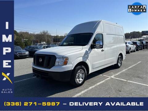 2019 Nissan NV Cargo for sale at Impex Auto Sales in Greensboro NC