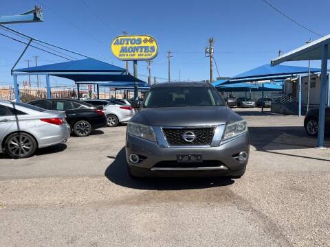 2015 Nissan Pathfinder for sale at Autos Montes in Socorro TX