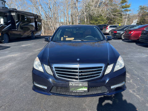 2013 Mercedes-Benz E-Class for sale at Tri Town Motors in Marion MA