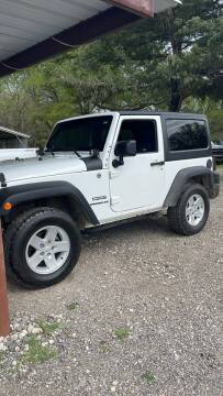 2012 Jeep Wrangler for sale at BARROW MOTORS in Campbell TX
