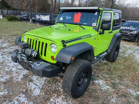 2012 Jeep Wrangler for sale at Auto Site Inc in Ravenna OH