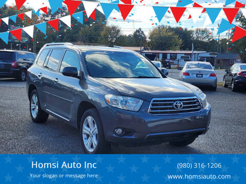 2009 Toyota Highlander for sale at Homsi Auto Inc in Kannapolis NC