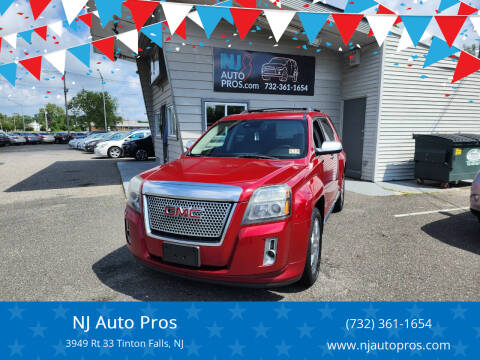 2013 GMC Terrain for sale at NJ Auto Pros in Tinton Falls NJ