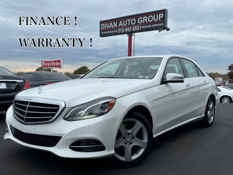 2016 Mercedes-Benz E-Class for sale at Divan Auto Group in Feasterville Trevose PA