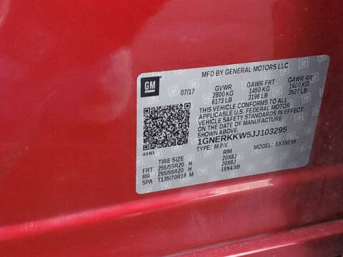 2018 Chevrolet Traverse Premier