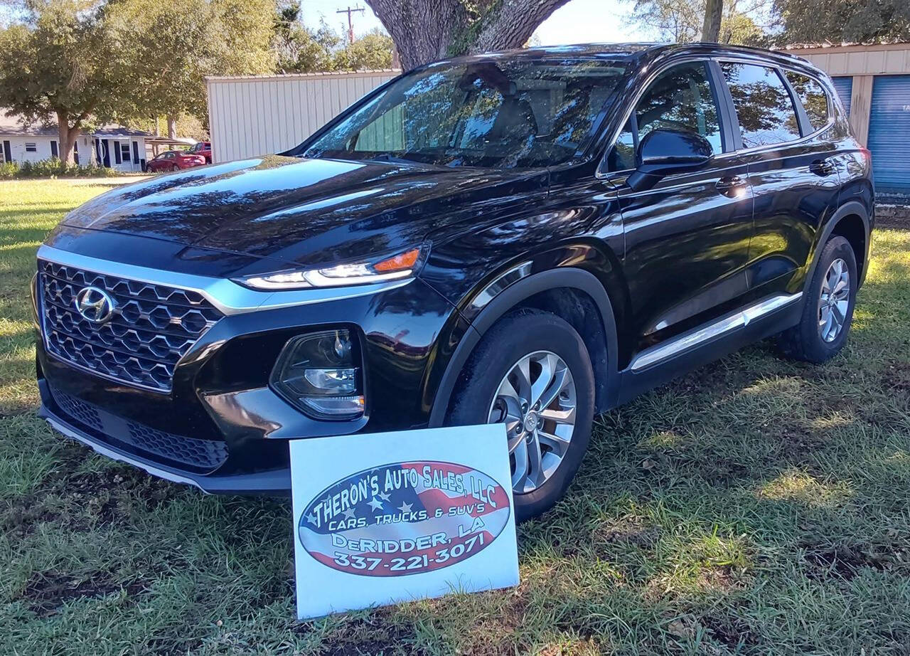 2020 Hyundai SANTA FE for sale at Theron's Auto Sales, LLC in Deridder, LA