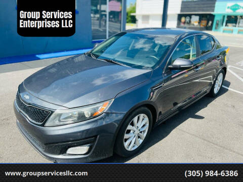 2015 Kia Optima for sale at Group Services Enterprises LLC in Tampa FL