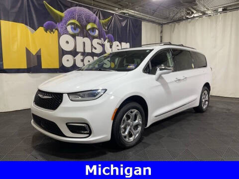 2021 Chrysler Pacifica for sale at Monster Motors in Michigan Center MI