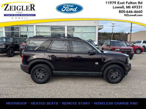 2021 Ford Bronco Sport for sale at Zeigler Ford of Plainwell in Plainwell MI