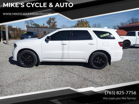 2016 Dodge Durango for sale at MIKE'S CYCLE & AUTO in Connersville IN