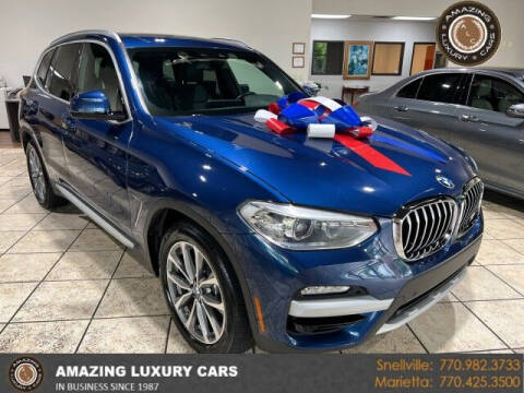 2019 BMW X3 for sale at Amazing Luxury Cars in Snellville GA