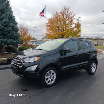 2018 Ford EcoSport for sale at Ideal Auto Sales, Inc. in Waukesha WI