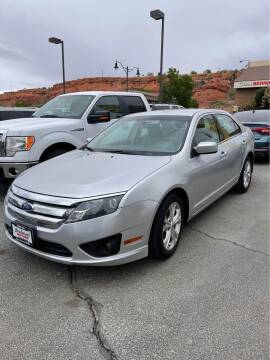 2012 Ford Fusion for sale at Boulevard Motors in Saint George UT