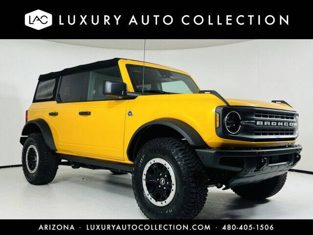 Used 2021 Ford Bronco First Edition Advanced 4X4 SUV Cyber Orange