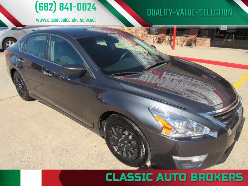 2013 Nissan Altima for sale at Classic Auto Brokers in Haltom City TX