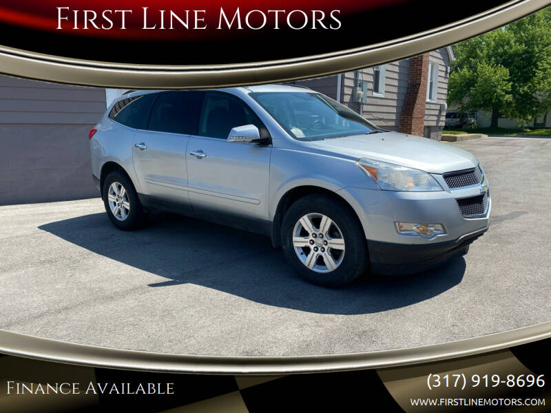 2012 Chevrolet Traverse for sale at First Line Motors in Brownsburg IN