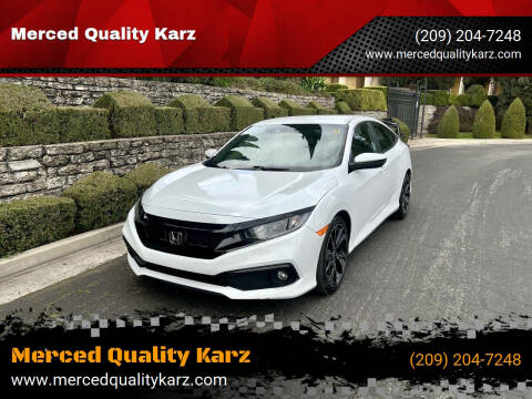 2019 Honda Civic for sale at Merced Quality Karz in Merced CA