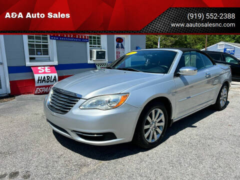 2011 Chrysler 200 for sale at A&A Auto Sales in Fuquay Varina NC