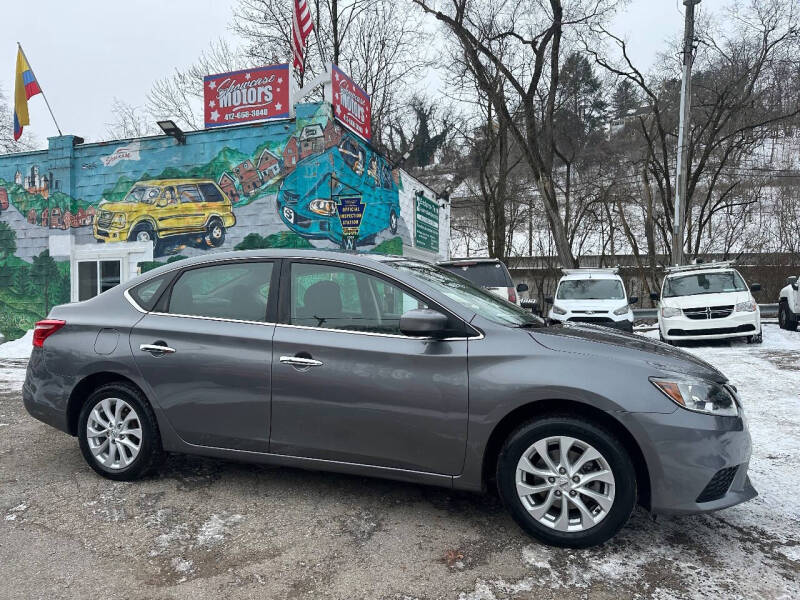 2019 Nissan Sentra for sale at SHOWCASE MOTORS LLC in Pittsburgh PA