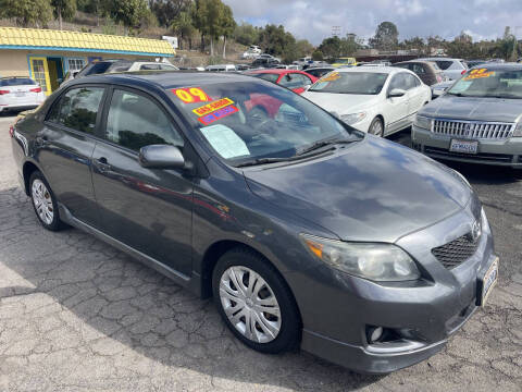 2009 Toyota Corolla for sale at 1 NATION AUTO GROUP in Vista CA