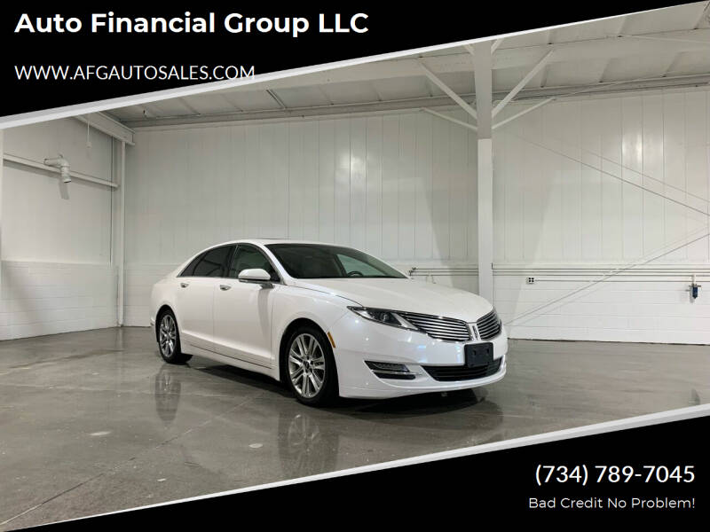 2016 Lincoln MKZ for sale at Auto Financial Group LLC in Flat Rock MI