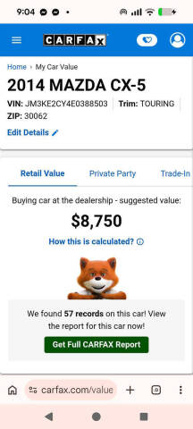 2014 Mazda CX-5 Touring