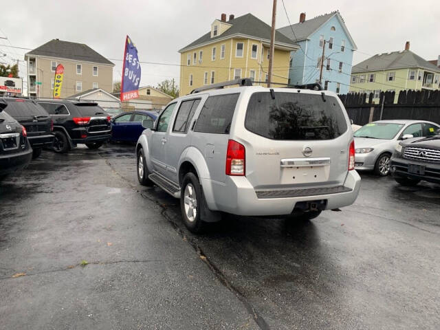 2008 Nissan Pathfinder for sale at B2B Auto Inc in New Bedford, MA