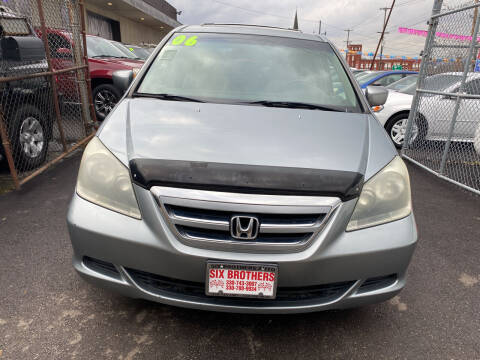 2006 Honda Odyssey for sale at Six Brothers Mega Lot in Youngstown OH