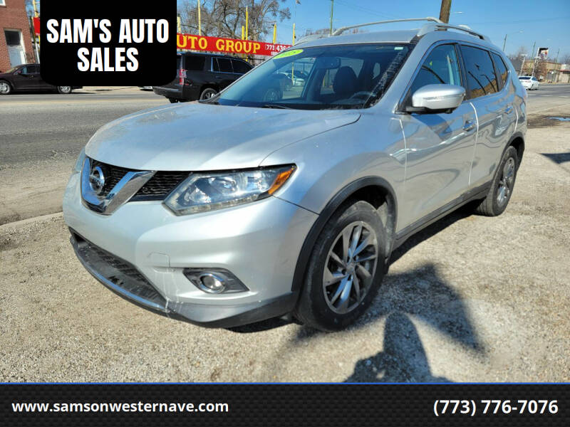 2015 Nissan Rogue for sale at SAM'S AUTO SALES in Chicago IL