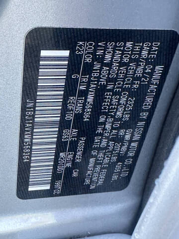 2021 Nissan Rogue Sport S