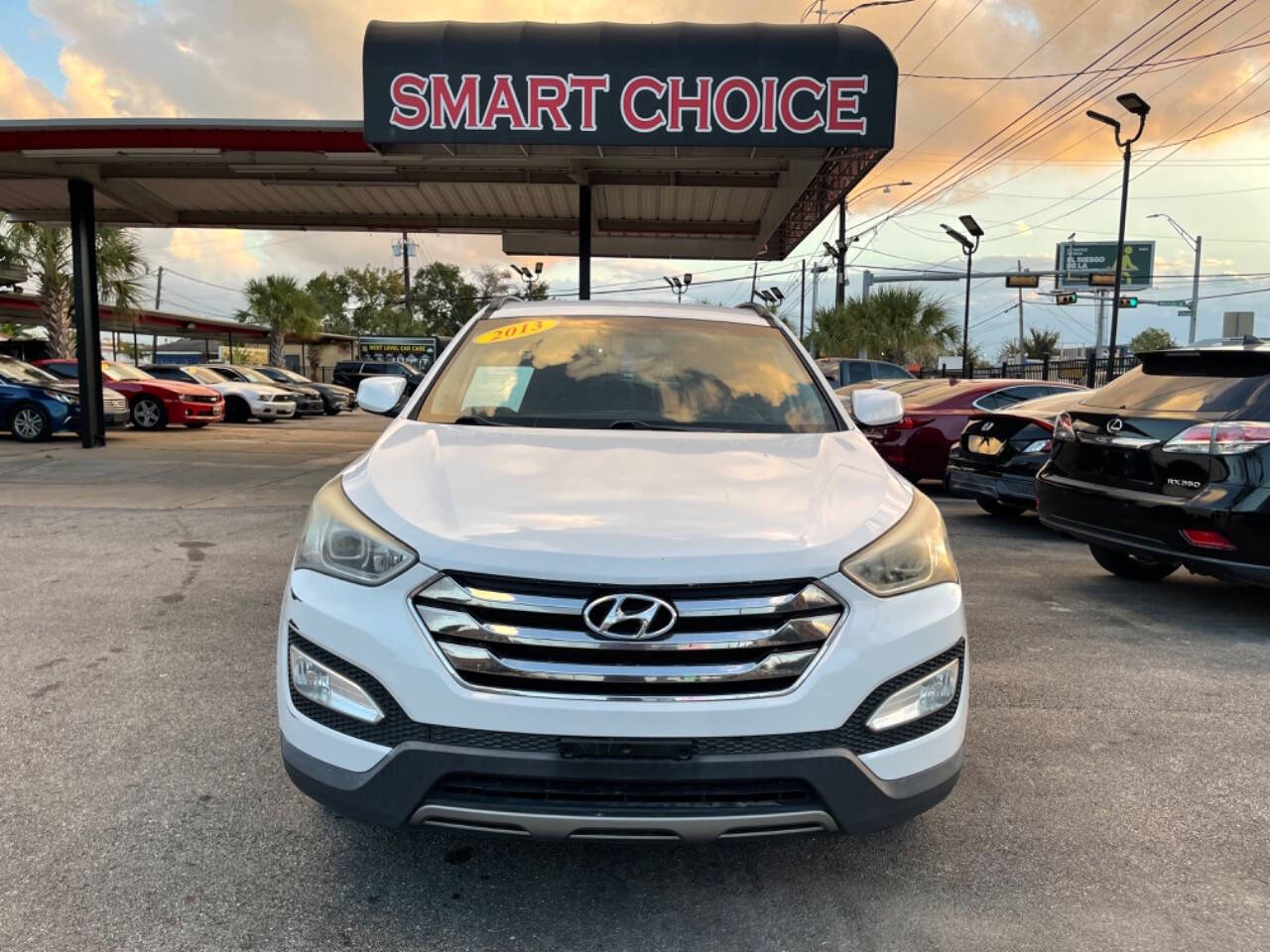 2013 Hyundai SANTA FE Sport for sale at SMART CHOICE AUTO in Pasadena, TX