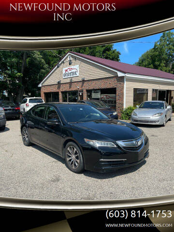 2015 Acura TLX for sale at NEWFOUND MOTORS INC in Seabrook NH