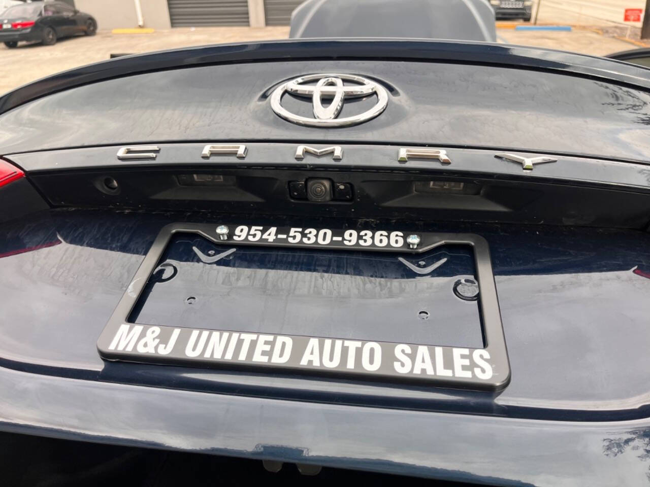 2019 Toyota Camry for sale at M & J UNITED AUTO SALES in LAUDERDALE LAKES, FL