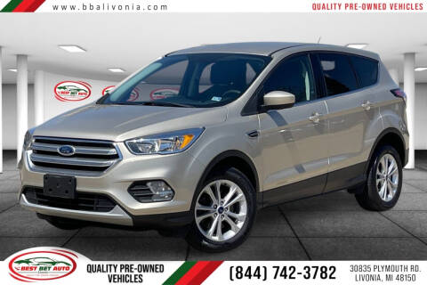 2017 Ford Escape for sale at Best Bet Auto in Livonia MI