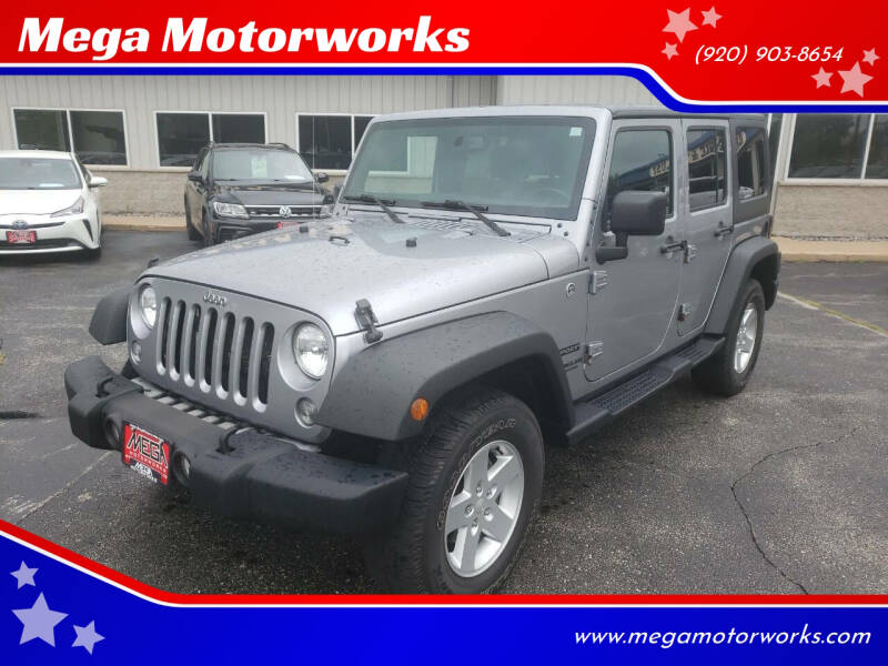 2015 Jeep Wrangler Unlimited for sale at Mega Motorworks in Appleton WI