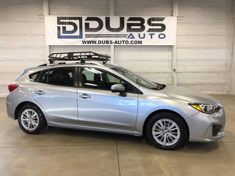 2017 Subaru Impreza for sale at DUBS AUTO LLC in Clearfield UT