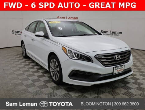 2017 Hyundai Sonata for sale at Sam Leman Mazda in Bloomington IL