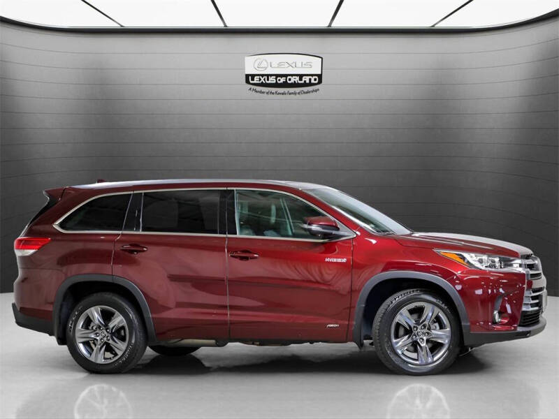 2017 Toyota Highlander Hybrid Limited Platinum