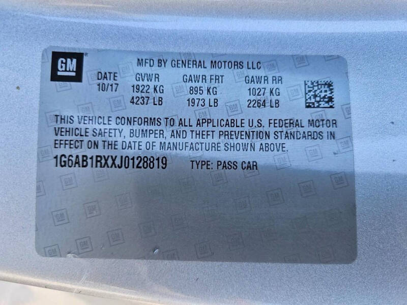 2018 Cadillac ATS 2.0T Luxury