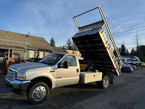 2004 Ford F-550 Super Duty for sale at LKL Motors in Puyallup WA