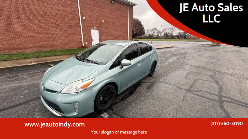 2012 Toyota Prius for sale at JE Auto Sales LLC in Indianapolis IN