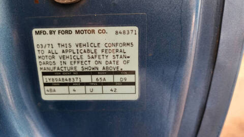 1971 Lincoln Continental