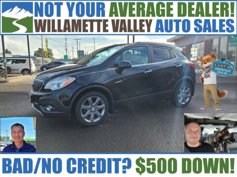 2013 Buick Encore for sale at Willamette Valley Auto Sales in Springfield OR