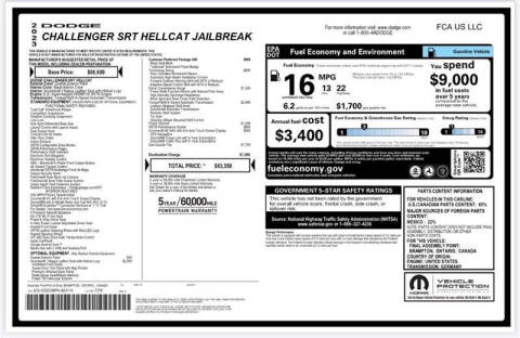 2023 Dodge Challenger