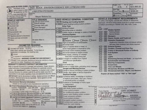 2023 Buick Envision Essence