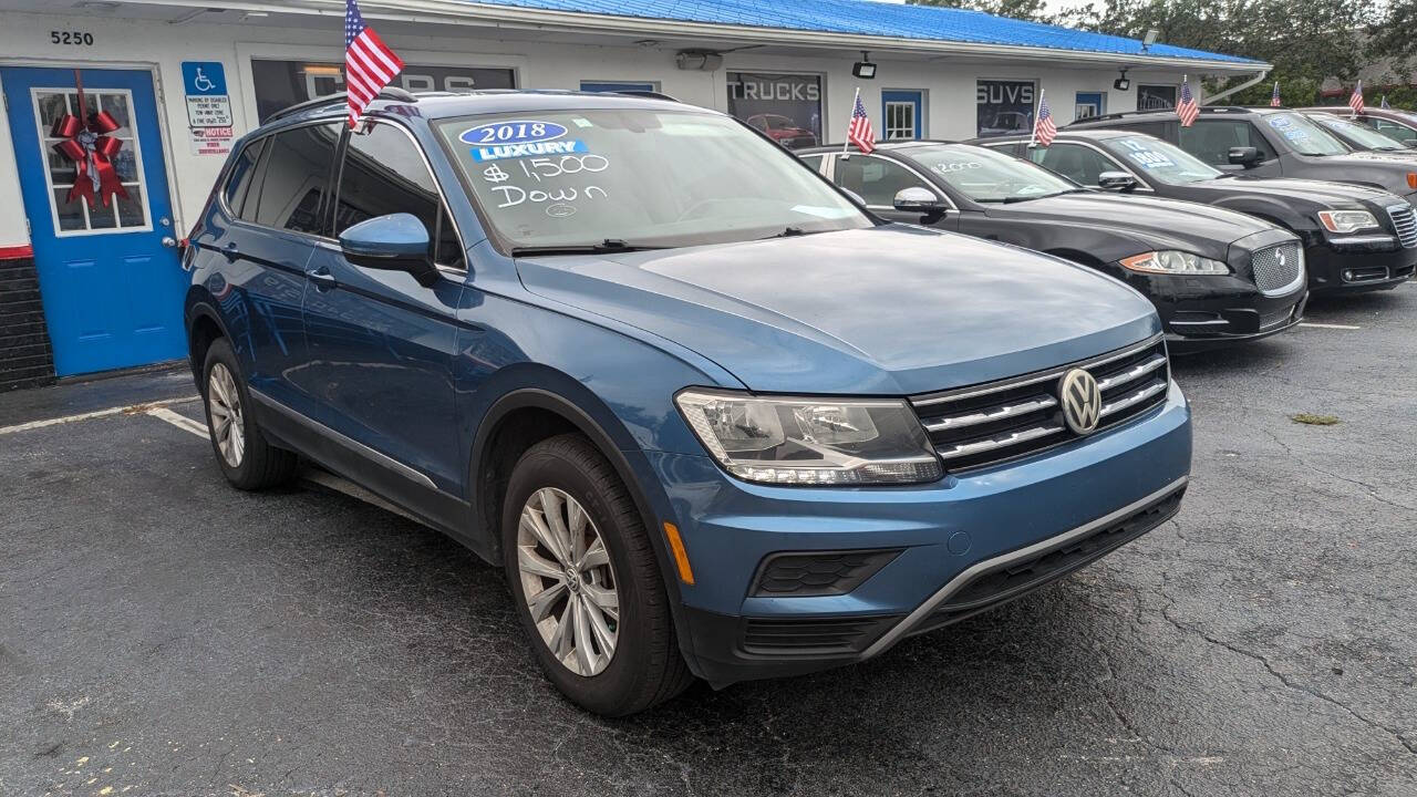 2018 Volkswagen Tiguan for sale at Celebrity Auto Sales in Fort Pierce, FL