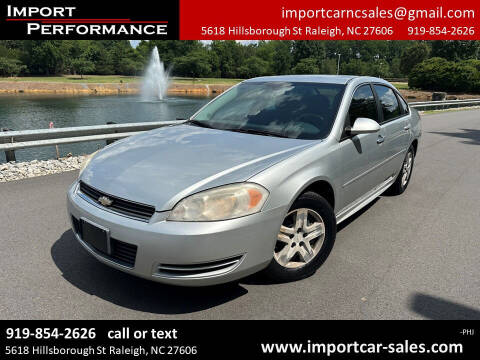 2011 Chevrolet Impala for sale at Import Performance Sales in Raleigh NC